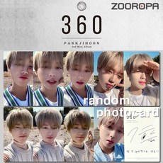 [1포토카드/랜덤] 박지훈 PARK JIHOON 360 0 Degrees ver.