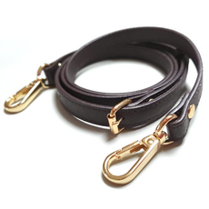 털실나라 사피아노 소가죽 크로스끈 120cm명품리폼 가방끈, [밤색가죽끈] 골드, 1개