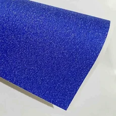 50 장 한쪽 반짝이 종이 색 창고 없음 사각형 15cm A4 공예 접기 스크랩북 카드 레이어링, 09 Blue 15x15cm