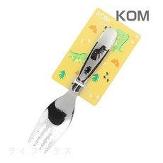 KOM 316不鏽鋼兒童 餐具, 1個, 恐龍