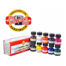 [코이노] Technical Drawing ink 20g/ 딥펜 잉크 캘리그라피 잉크 10색 중 색상선택, Black