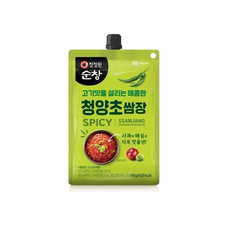 청정원 순창 청양초 쌈장, 190g, 3개