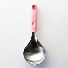 디온 보겐 국산 스텐304 멀티스푼 미니국자 서빙스푼, 1개, 핑크