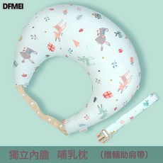 DFMEI 哺乳枕新生兒餵奶枕頭多功能餵奶枕護腰孕婦抱嬰兒枕頭寶寶學坐枕, 瓊林綠海