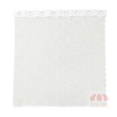 [만물스토어] 레이스 커튼 아일릿 145cm 150cm 화이트