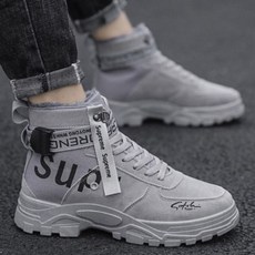 영문레터링 부츠 여성워커부츠 남성레인 털안감 발목 남성레인 여성워커부츠 어글리슈즈