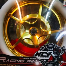 NCY 鍛造 ES-A3 後鼓框 12吋 金色 CNC質感, 1個