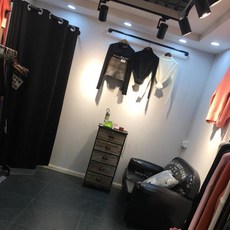 피팅룸 간이 탈의실 커튼 코너 의류매장 드레스룸 옷가게