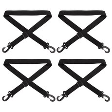 4개 포터블 스키 캐리어 스트랩 부츠 운반 스키백 어깨끈 스케이트 레쉬 조절 가능한 어깨 끈 부츠용 아이스 롤러 액세서리