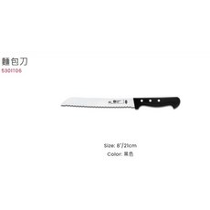 知久道具屋 台灣六協 鋸齒刀 德國鋼材 西廚系列, 1個, 5301T06麵包刀(經典系列)