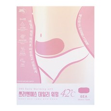 3NS 데일리 워밍 패치 42C, 1개, 6개입