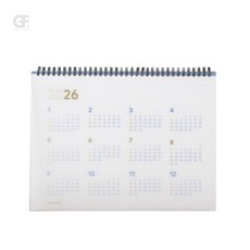 굿포머스 2026년 세컨 월간플래너 A4 와이드 학생다이어리