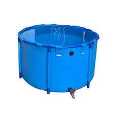 빗물 받이통 접이식 저장통 물받이 7700L 저장탱크 간이 휴대용, 1개, 1.2x1m(1100리터)