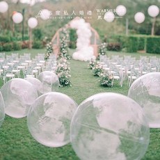 도다도다 대형 투명 비치볼 튜브 걷는 촬영용 5피트 비치 꾸미기 굴리기 워킹 피자 60인치, 두께감 있는 1미터 투명볼+전동공기펌프