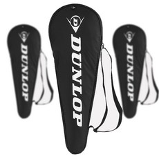 던롭 스쿼시라켓 풀 케이스 커버, 1개, 블랙, 라켓1자루 케이스