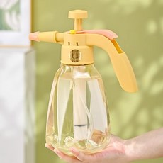 噴水壺 澆花 擦玻璃 噴霧器瓶 小型噴霧壺 M1S0GGT01A, 1個, 【加強款噴霧】黃色1500ml一個裝,齣廠會有測試 到貨後有部分水漬 不影響使