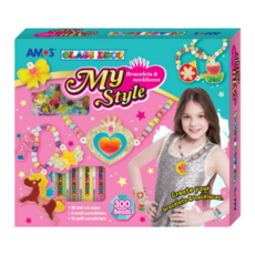 AMOS CLASS DECO MY Style 玻璃彩繪膠飾品DIY組, 1個
