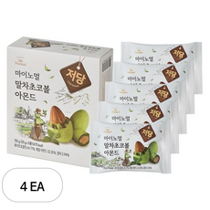 마이노멀 말차초코볼 아몬드, 150g, 4개
