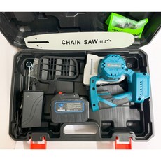 鋰電無刷 21V, 1個, 城邦電鏈鋸 11.5吋 6.0AH單電