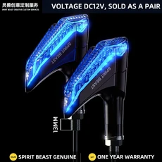 오토바이 범용 방향 지시등 LED 램프 혼다 CBR 500R BMW 호환 R1200GS 스즈키 GSX 750 용 12V, 01 Blue L29