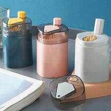 원터치 이쑤시개 케이스 자동 버튼식 디스펜서 위생 보관통, 상세페이지 참조, 1개