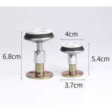 床頭支撐桿 床櫃防晃 衣櫃支撐桿 穩固防震 多功能支撐 安裝簡便 提升睡眠品質, 中號 47-64毫米