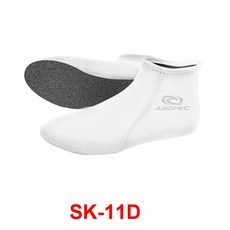AROPEC 3mm 氯丁橡膠潛水襪/游泳襪, 1個, SK-11D (白色),M