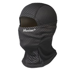 運動頭套面罩 透氣防曬多功能戶外運動保暖面罩, 碳纖維, 1個