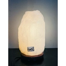 白鹽燈4.4kg 白玉鹽燈 小夜燈 夜燈 聚寶盆 精油燈 招財燈 水晶玫瑰燈 鹽燈線 鹽燈燈泡, 加粗三段式自動斷電保險絲安全電線