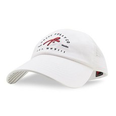 남성용 야구 모자 시원한 아빠 모자 디자인 여름에 해변에서 시원함을 유지할 수 있는 메시 화이트. 단일 사이즈, 남성용 야구 모자, 시원한 아빠 모자 디자인, 여름에