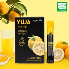 고흥 유기농 유자퓨레 스틱 건더기없는유자청, 1개, 30개입, 20g