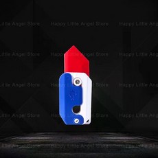 3D프린팅 플라스틱 칼 나이프 손잡이 당근 쿠나이 가짜, 1PC-B5, 1개