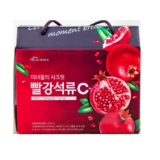 [HL사이언스] 미녀들의시크릿 빨강석류 C+ 석류즙, 1박스