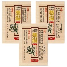 오리지널 약탕 입욕제 노송나무잎, 3개, 30g