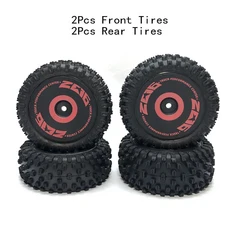 WLtoys용 기존 RC 자동차 바퀴 고무 RC 자동차 타이어 144010 144001 124017 124016 원격 제어 자동차, 05 Pink Combo