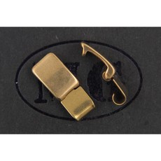 沐錦飾品材料DIY 6.5MM銅手鏈扣 {TK(1)S NO.12} @30入, (銅胚)30入/瓶, 1個