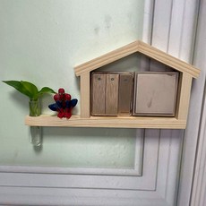 버윈 스위치 커버 장식 인테리어 우드 스위치 덮개, I