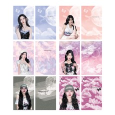 아이브 굿즈 선물 스티커 포카 270장, 1세트, 랜봉