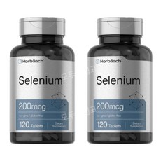 Horbaach 호바흐 셀레늄 200mcg, 2팩, 120정