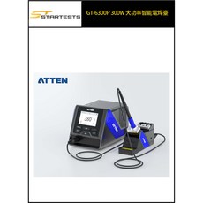 ATTEN 安泰信 GT-6300P 300W 大功率智能電焊臺 防靜電 通訊 烙鐵 電焊台 110V, 1個