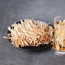 백송식품 국내산 말린 팽이버섯 건조버섯 버섯차 다이어트 안주 간식, 100g, 1개