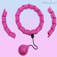 다좋은마켓 스마트 훌라후프 운동 뱃살훌라후프 뱃살제로, 2스마트훌라후프-퍼플, 1개