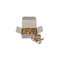 해외 Charles Leonard 패스너 라운드 헤드 황동 도금 1cm38인치 섕크 8mm 100팩 1R-BP 미국매장정품+ 1890218, 1cm(3/8인치) 섕크, 8mm 헤드