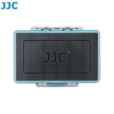 JJC 18650 배터리 케이스 충격 방지 방수 방습 배터리 보관 홀더 6x18650 배터리 PC 쉘 케이스, 01 WHITE, 1개
