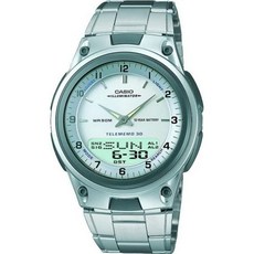 Casio 카시오 AW80 시리즈 | 남성용 Analog-Digital 워치 50M Water Resistance 멀티 Alarms 100 SEC Stopwatch Countd