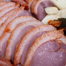 [당일출고]국내산 흑마늘 숙성 오리훈제 슬라이스, 1개, 400g