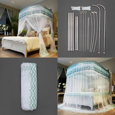 방충망 캐노피 침대 모기장 150x200 여름 해충방지 nys+241EU, 쿠팡에스와이 본상품선택