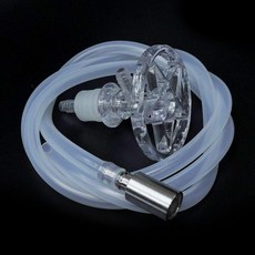 新品 茶具上水管桶裝水通用型自動吸水燒水壺抽水軟管配件食品級上水管 副廠商品, 1個, 食品硅膠級材質,不鏽鋼沉頭帶過濾網+升級款防塵塞, N/A