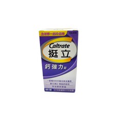 Caltrate 挺立 鈣強力錠, 60份, 1罐
