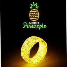 야광 반지 어둠 선물 쥬얼리 링 형광 빛나는 커플 클럽